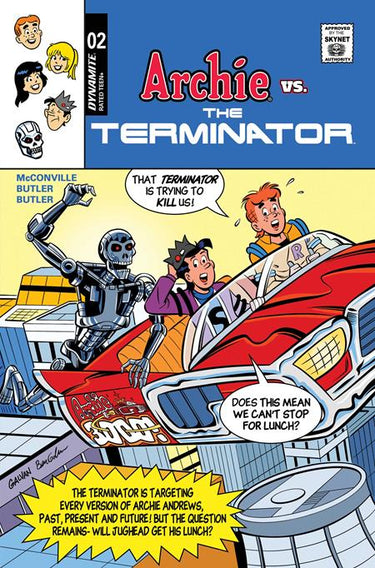 Archie vs the Terminator #2 Cvr D Bill Galvan Var