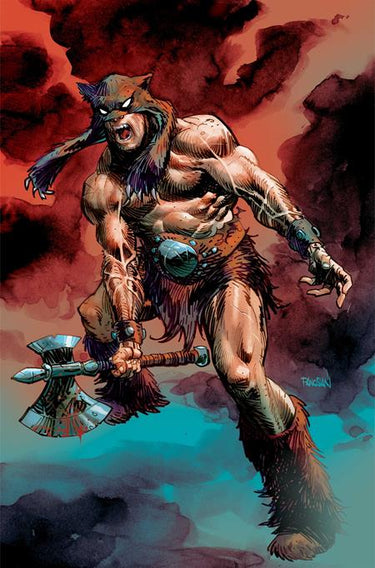 Pre-order comic book Fire and Ice Darkwolf #5 by Dan Panosian, featuring dark wolf artwork on a metal premium cover.