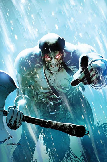 Pre-order Fire and Ice Darkwolf #5 comic by DYNAMITE Entertainment, featuring Stuart Sayger cover art in virgin variant.