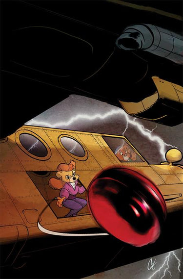 Pre-order comic book Talespin #4 cover F featuring Cat Staggs artwork, published by DYNAMITE Entertainment.