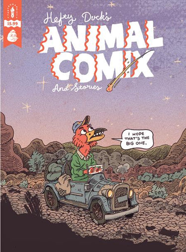 Pre-order comic book "Animal Comix and Stories #1" by Fantagraphics, featuring colorful animal illustrations and comic art.