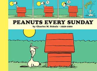 Pre-order graphic novel Peanuts Every Sunday TP 1956-1960 by Fantagraphics, featuring classic comic strip pages.