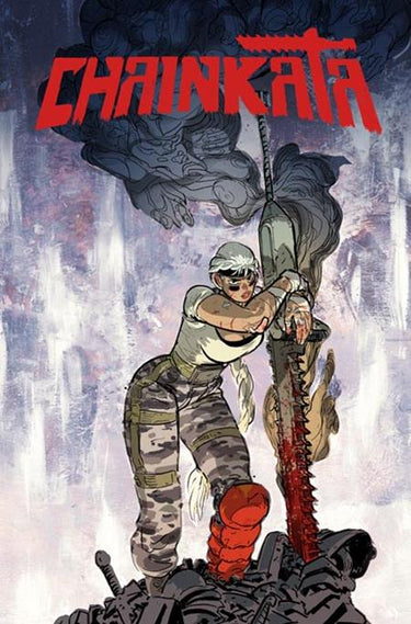 Pre-order comic book Chainkata #1 cover featuring artwork by Riley Rossmo, published by Image Comics.