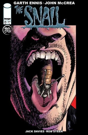 Pre-order comic book "Snail One Shot" by Image Comics featuring detailed cover art and vibrant illustration.