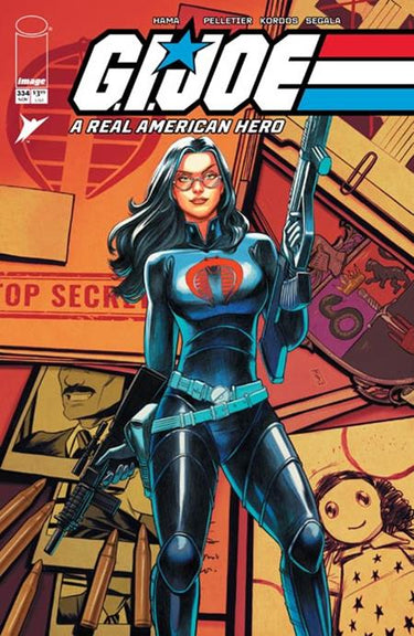 Pre-order comic book Gi Joe A Real American Hero #334 Cover C Nimit Malavia Secret Dossier variant by Image Comics.