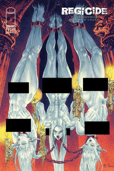 Pre-order comic book Regicide #4 Cover B Atomcyber from Image Comics, featuring dynamic artwork in a polybag.