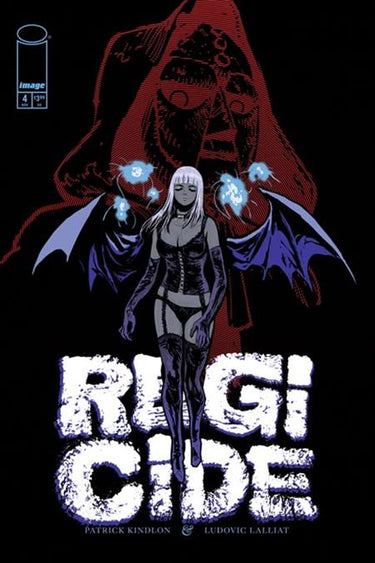Pre-order comic book Regicide #4 of 4 cover D by Torio Var from Image Comics, featuring detailed artwork and vibrant colors.