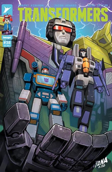 Transformers #38 Cover C by David Nakayama, variant pre-order comic from Image Comics featuring detailed robot artwork.
