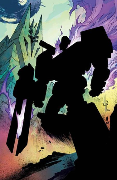 Full art foil variant cover of Transformers #38 by Jason Howard, published by Image Comics, featuring dynamic robot artwork.