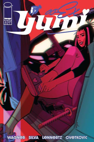 Pre-order comic book Yumi 00ex #4 cover B by Hoyt Silva from Image Comics, featuring vibrant artwork and dynamic character design.