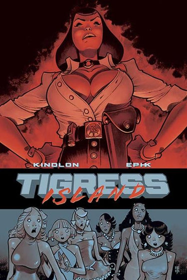 Pre-order graphic novel Tigress Island TP Ephk cover by Image Comics, featuring vibrant illustration and detailed artwork.