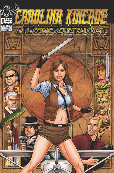 Pre-order comic book Carolina Kincade #1 One Shot Cover B by Fraim Brothers, published by Prana Publishers, featuring dynamic artwork.