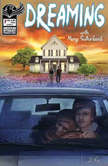 Pre-order comic book "Dreaming with Mary Sutherland #1" One Shot Cover A by James Nelms, published by Prana Publishers.