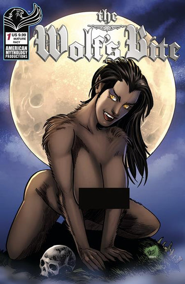Pre-order comic book Wolfs Bite #1 by Prana Publishers, featuring cover art with dynamic, edgy illustrations and bold typography.