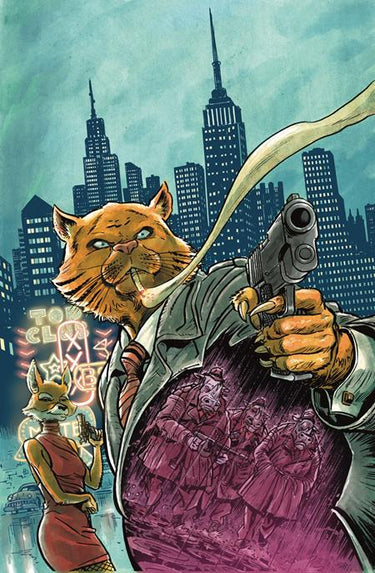 Pre-order comic "Future Is ****** #19" cover B by David Lapham from REKCAH Comics featuring dark, detailed artwork.