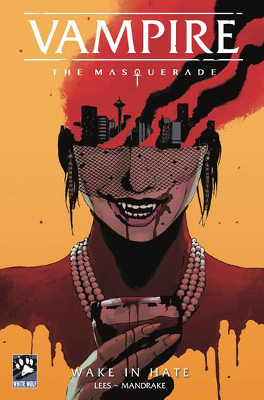 Pre-order comic book Vampire the Masquerade Wake in Hate #1 Cover A by Andrea Sorrentino, published by Titan Comics.