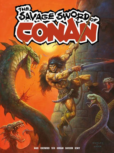 Pre-order comic book Savage Sword of Conan #17 Cover A featuring artwork by Alex Horley, published by Titan Comics.