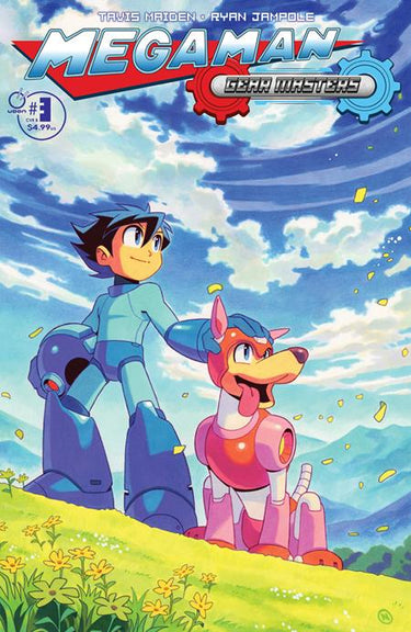 Pre-order comic book Mega Man Gear Masters #3 Cover B featuring Nuri Durr artwork, published by UDON Entertainment.