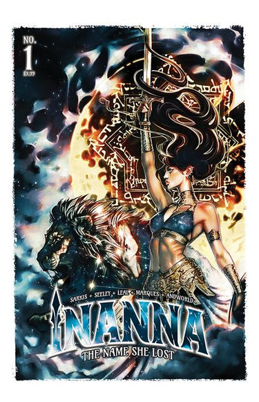 Pre-order comic book "Inanna the Name She Lost #1" by Serena Bell from Vault Comics, featuring vibrant cover art.