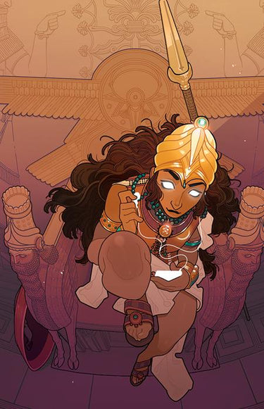 Full art variant cover of Inanna the Name She Lost #1 by Meredith Mcclaren, Vault Comics pre-order comic book.