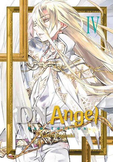 Pre-order of Dnangel New Edition TP Volume 04 graphic novel by Yen Press, featuring colorful cover art and manga-style illustrations.