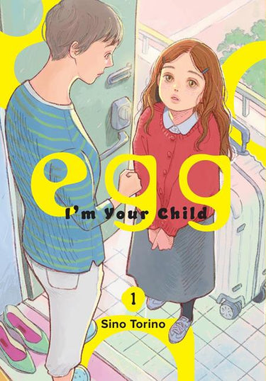 Pre-order graphic novel Egg Im Your Child TP Vol 01 by Yen Press, featuring vibrant cover art and manga-style illustrations.