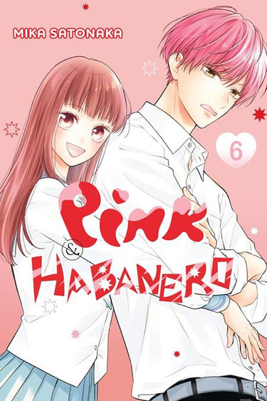 Pre-order graphic novel Pink & Habanero TP Vol 06 by Yen Press, featuring vibrant pink and orange cover art.