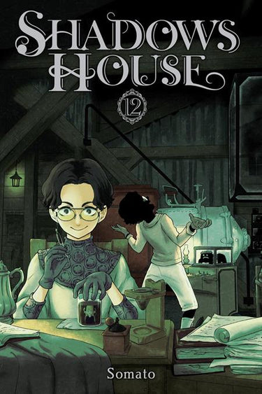 Pre-order Shadows House TP Vol 12 graphic novel by Yen Press, featuring detailed cover art and illustrations.