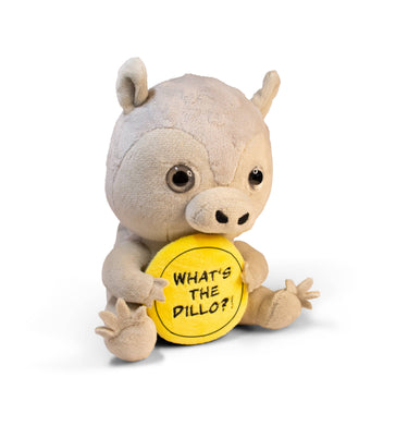 Pet Peeves Plush Armadillo Soft Cuddly Toy Funny Cute - State of Comics