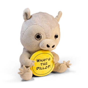 "Whats the Dillo" Armadillo Plush - State of Comics