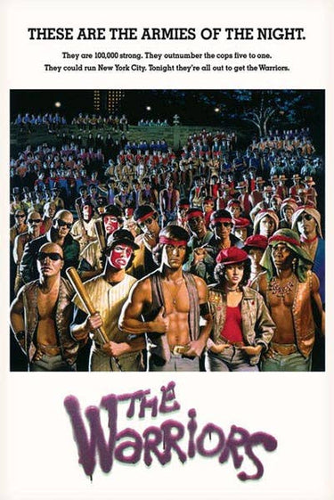 The Warriors Armies of the Night Movie Poster Size 24X36: Individually Rolled & Labeled - State of Comics