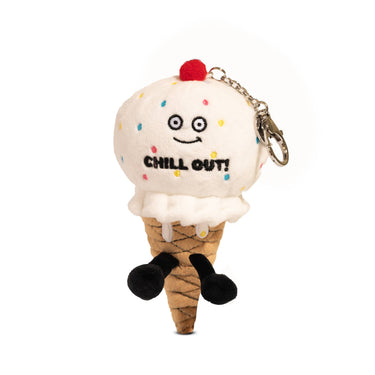 Plush Ice Cream Bag Charm Soft Cuddly Toy Funny Cute Gift - State of Comics