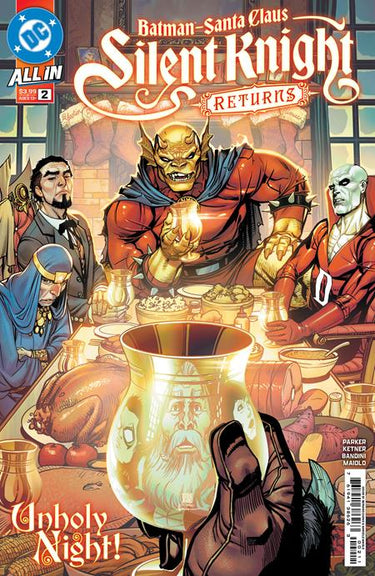 Batman Santa Claus Silent Knight Returns #2 (Of 5) Cvr A Bernard Chang