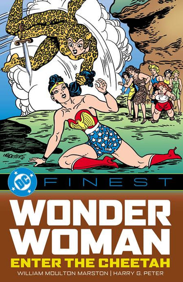 Dc Finest Wonder Woman Enter The Cheetah Tp