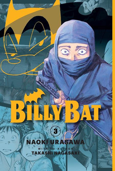 Pre-order Billy Bat graphic novel volume 3 by Abrams, featuring detailed cover art of the manga series.