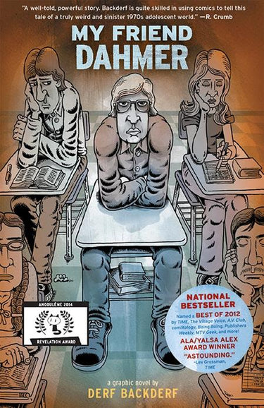 My Friend Dahmer TP graphic novel cover by Derf Backderf