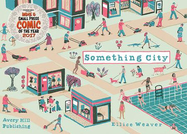 Something City TP graphic novel cover by Ellice Weaver