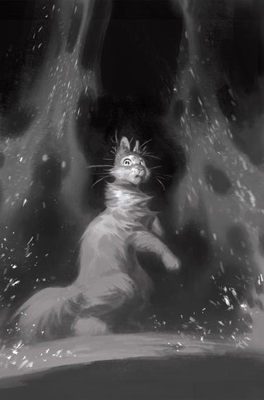 Animal Castle Vol 3 #1 (Of 3) Cvr D 1:25 Felix Delep B&W Virgin Var comic book cover