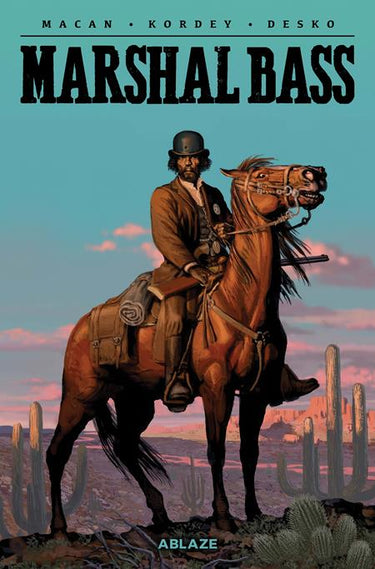 Marshal Bass TP Vol 01 graphic novel cover by Igor Kordey