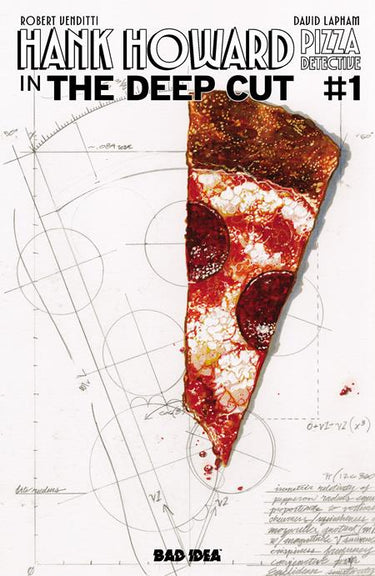 Hank Howard Pizza Detective the Deep Cut #1 One Shot Cvr B Pizza by Ryan Sook Var comic book cover