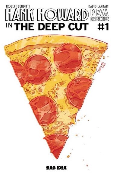 Hank Howard Pizza Detective the Deep Cut #1 One Shot Cvr F Pizza by Declan Shalvey Var comic book cover