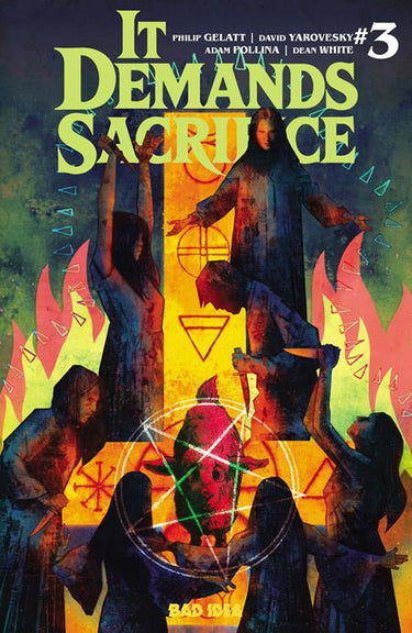 It Demands Sacrifice #3 (Of 4) Cvr B Ryan Quackenbush Var comic book cover