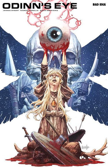 Odinns Eye TP graphic novel cover by Tomas Giorello