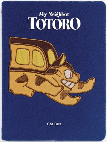 Studio Ghibli My Neighbor Totoro Cat Bus Plush Journal HC hardcover book cover