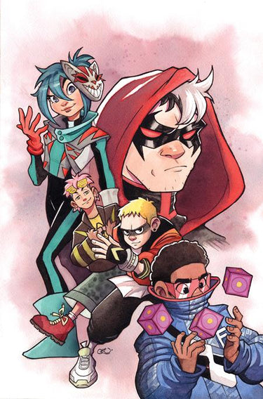 Teen Titans #4 Cvr C Chrissie Zullo-Uminga Card Stock Var comic book cover