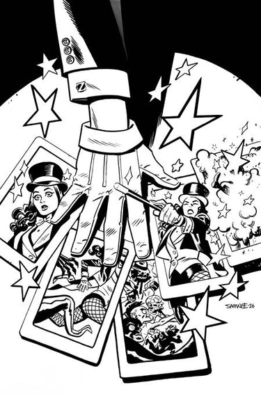 Zatanna #9 Cvr B Chris Samnee Card Stock Var comic book cover