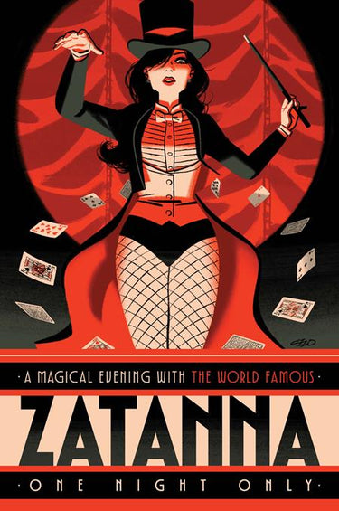 Zatanna #9 Cvr D Michael Cho Card Stock Var comic book cover
