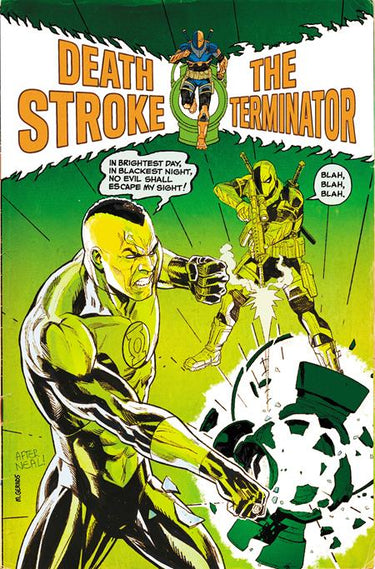 Deathstroke the Terminator #10 Cvr B Mitch Gerads Card Stock Var comic book cover