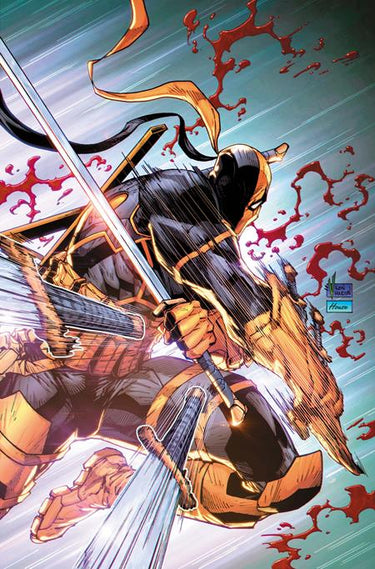 Deathstroke the Terminator #10 Cvr C V Ken Marion Card Stock Var comic book cover