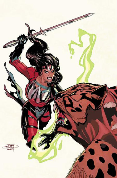 Absolute Wonder Woman #27 Cvr B Terry Dodson & Rachel Dodson Card Stock Var comic book cover by Terry Dodson, Rachel Dodson